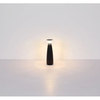 Globo - prigušiva LED punjiva dodirna stona lampa LED/1W/3,7V 3000K 1200mAh crna
