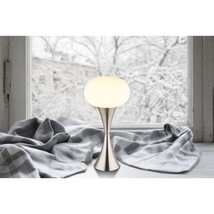 Globo - Stona lampa 1xE14/25W/230V matni hrom