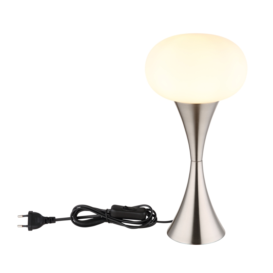 Globo - Stona lampa 1xE14/25W/230V matni hrom