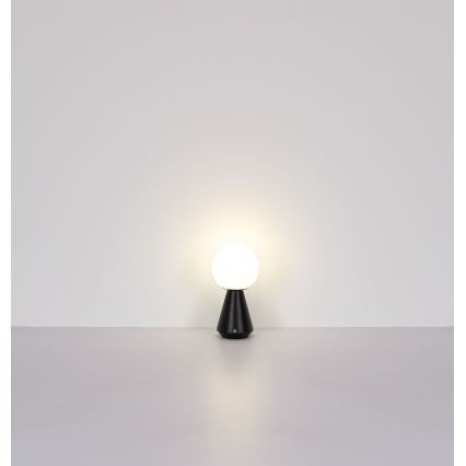 Globo - LED prigušiva na dodir, spoljašnja stolna lampa LED/1,5W/5V 3000/4500/6500K 1800 mAh IP41 crna
