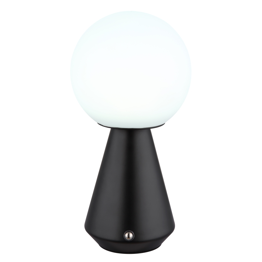 Globo - LED prigušiva na dodir, spoljašnja stolna lampa LED/1,5W/5V 3000/4500/6500K 1800 mAh IP41 crna