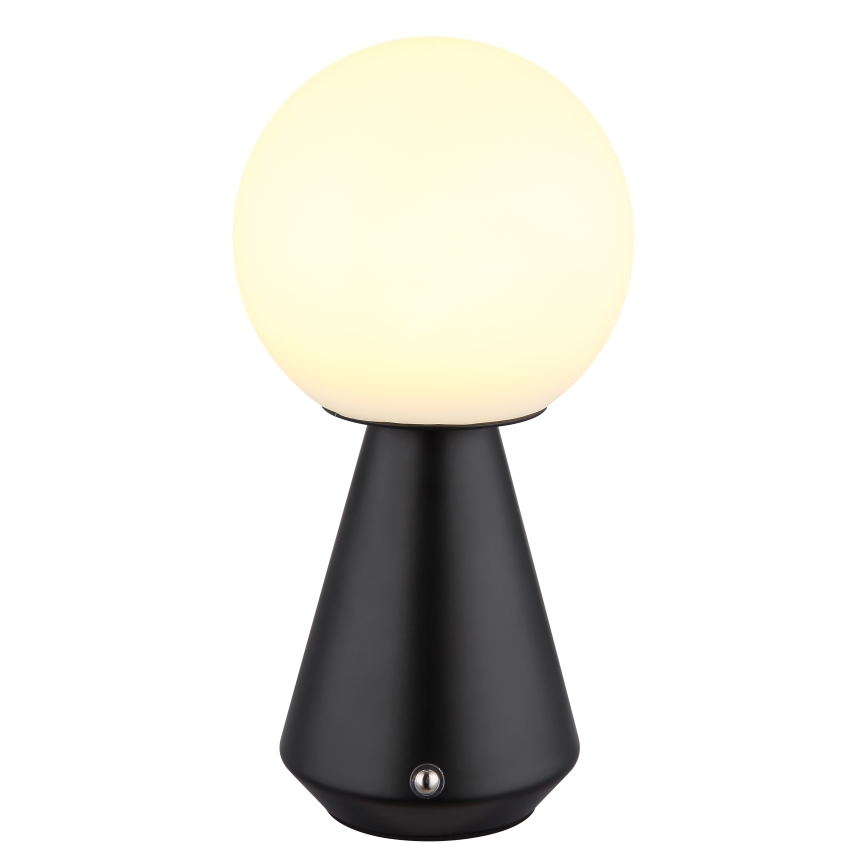 Globo - LED prigušiva na dodir, spoljašnja stolna lampa LED/1,5W/5V 3000/4500/6500K 1800 mAh IP41 crna
