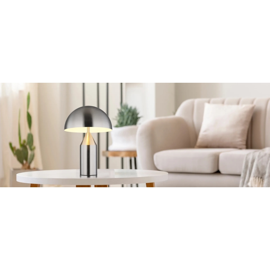 Globo - Stona lampa 2xE27/40W/230V mat hrom