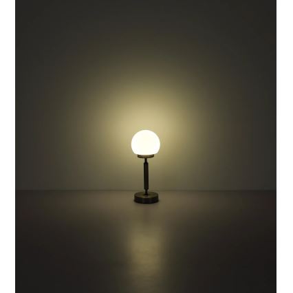 Globo - LED prigušiva punjiva dodirna stona lampa LED/2,5W/5V 1800mAh 2700/4000/6500K crna
