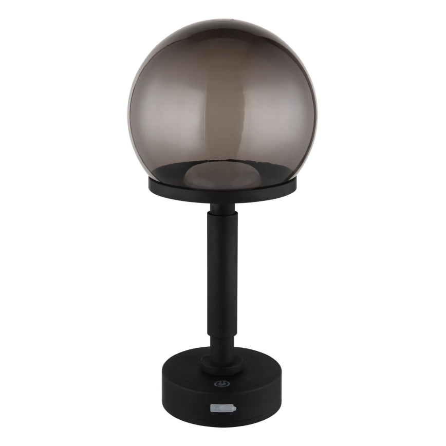 Globo - LED prigušiva punjiva dodirna stona lampa LED/2,5W/5V 1800mAh 2700/4000/6500K crna