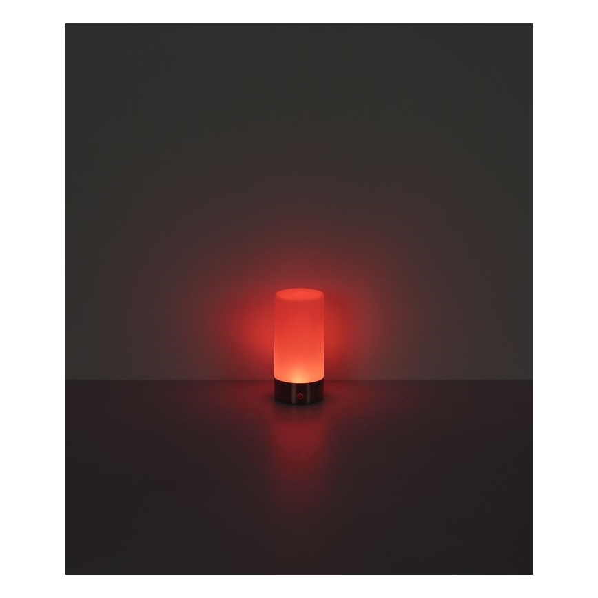 Globo - LED RGBW prigušiva dodirna spoljna stona lampa LED/1,8W/5V 1500 mAh crna
