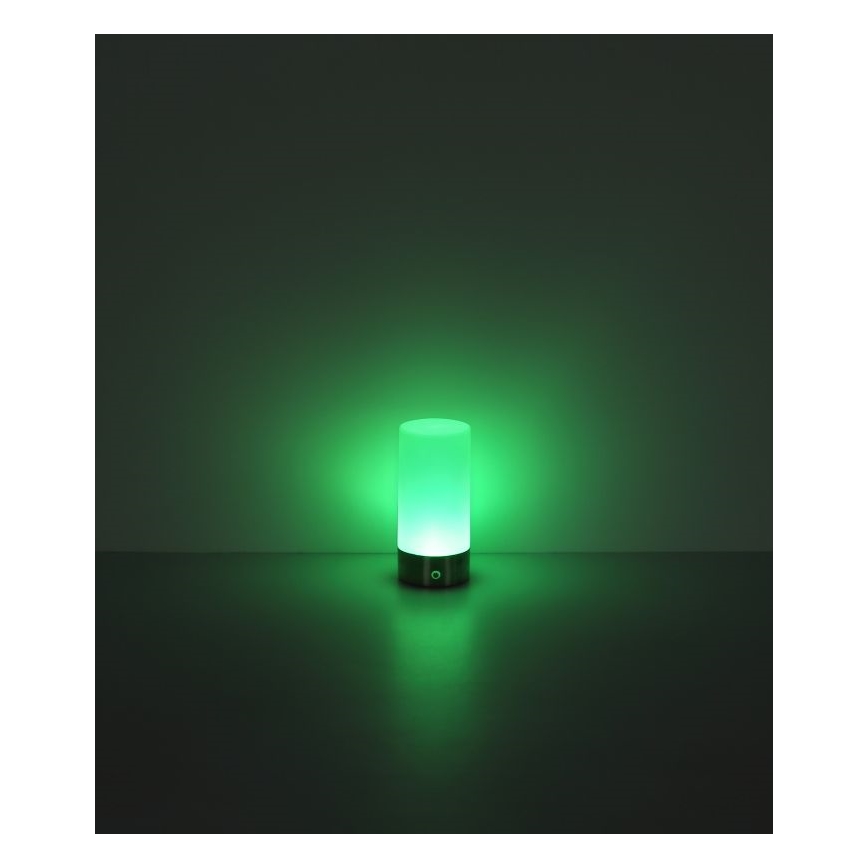 Globo - LED RGBW prigušiva dodirna spoljna stona lampa LED/1,8W/5V 1500 mAh crna