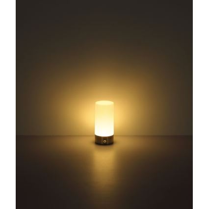 Globo - LED RGBW prigušiva dodirna spoljna stona lampa LED/1,8W/5V 1500 mAh crna
