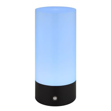 Globo - LED RGBW prigušiva dodirna spoljna stona lampa LED/1,8W/5V 1500 mAh crna