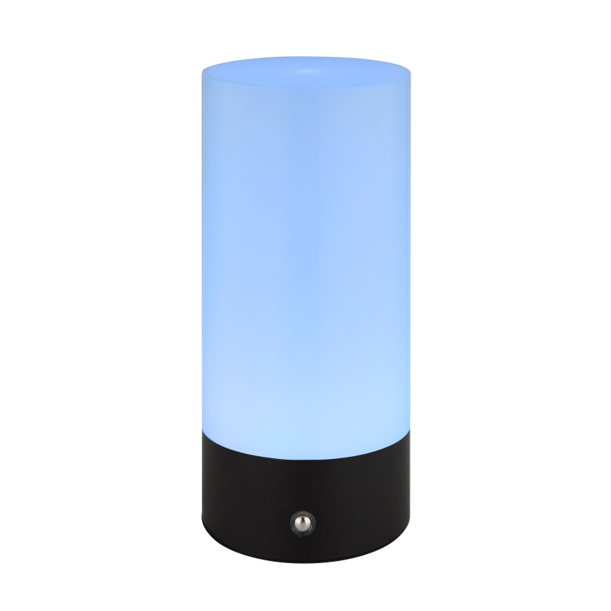 Globo - LED RGBW prigušiva dodirna spoljna stona lampa LED/1,8W/5V 1500 mAh crna