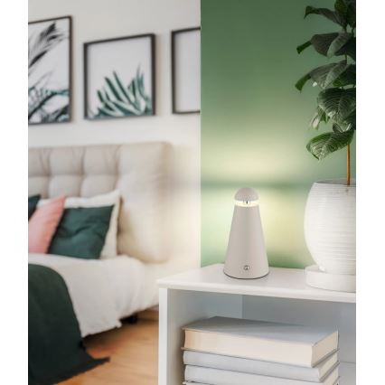 Globo - LED prigušiva stona lampa sa dodirnim upravljanjem, punjiva, LED/1,2W/5V 1200 mAh 2700/4500/6000K
