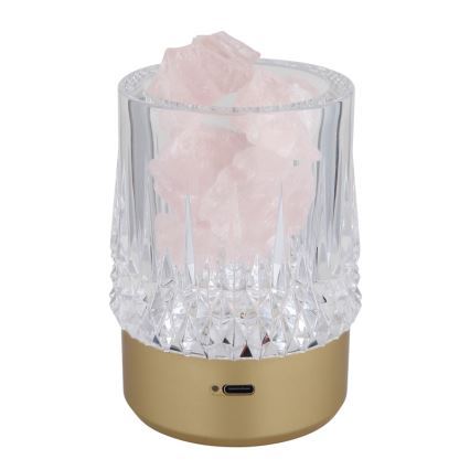 Globo - LED prigušiva dodirna stona lampa LED/1W/5V 3000K 1200 mAh zlatna