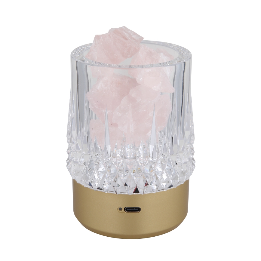 Globo - LED prigušiva dodirna stona lampa LED/1W/5V 3000K 1200 mAh zlatna