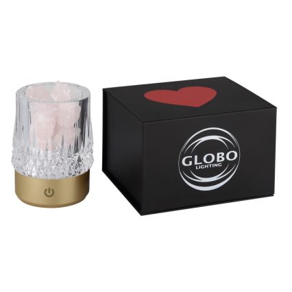 Globo - LED prigušiva dodirna stona lampa LED/1W/5V 3000K 1200 mAh zlatna