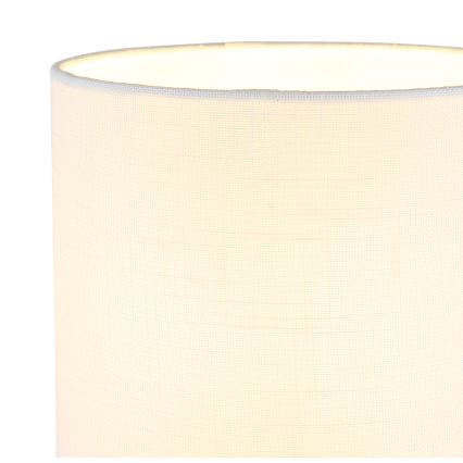 Globo - Stona lampa 1xE27/40W/230V bela
