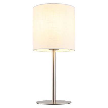 Globo - Stona lampa 1xE27/40W/230V bela