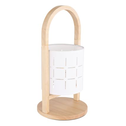 Globo - Stona lampa 1xE14/40W/230V bela