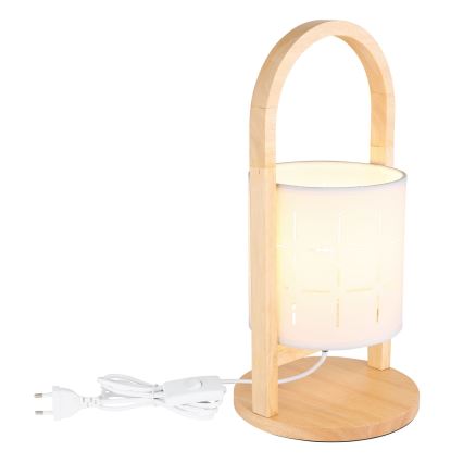 Globo - Stona lampa 1xE14/40W/230V bela