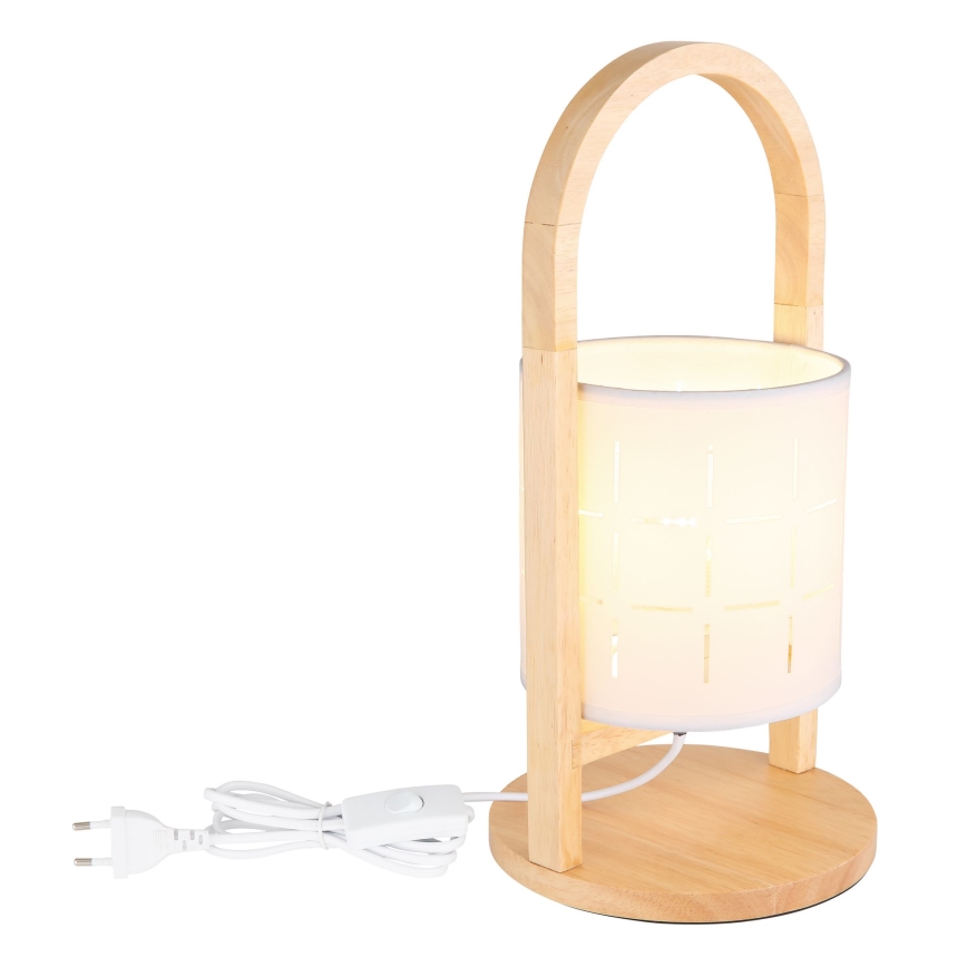 Globo - Stona lampa 1xE14/40W/230V bela