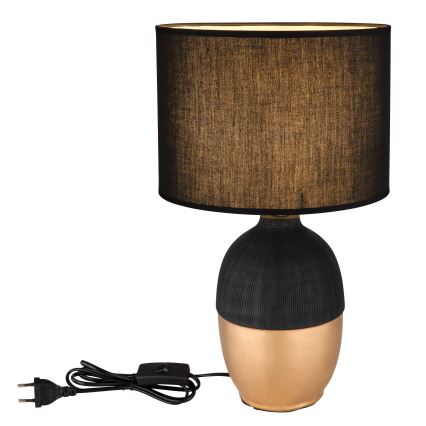 Globo - Stona lampa 1xE14/40W/230V crna