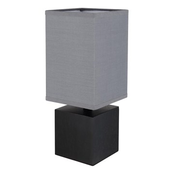 Globo 21628ALU - Stona lampa VALENTINO 1xE27/7W/230V crna/antracit
