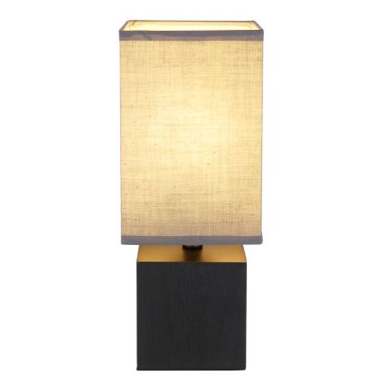 Globo 21628ALU - Stona lampa VALENTINO 1xE27/7W/230V crna/antracit