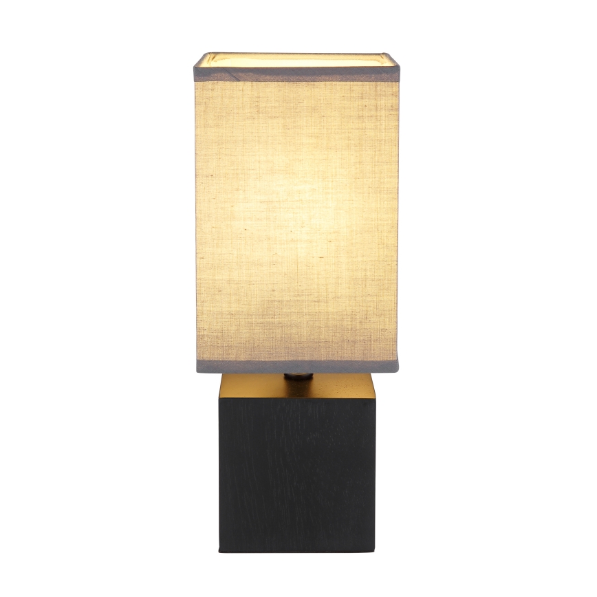 Globo 21628ALU - Stona lampa VALENTINO 1xE27/7W/230V crna/antracit