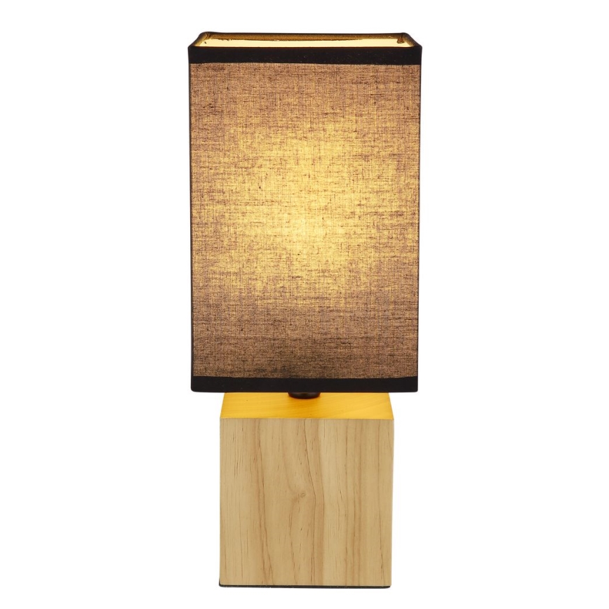 Globo - Stona lampa 1xE27/7W/230V crna/braon