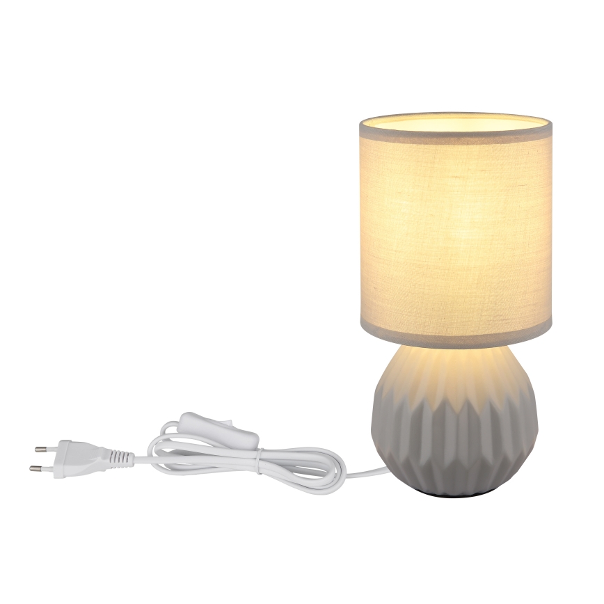 Globo - Stona lampa 1xE14/40W/230V siva