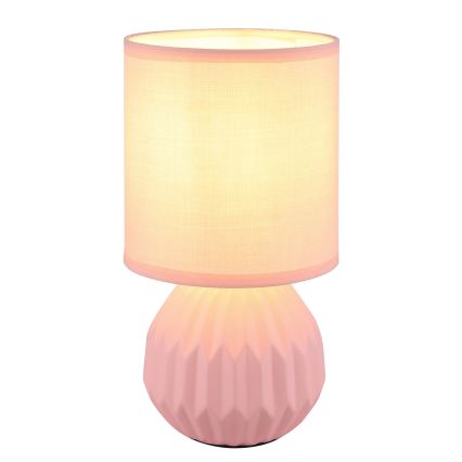 Globo - Stona lampa 1xE14/40W/230V ružičasta
