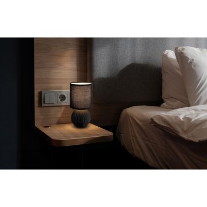 Globo - Stona lampa 1xE14/40W/230V crna