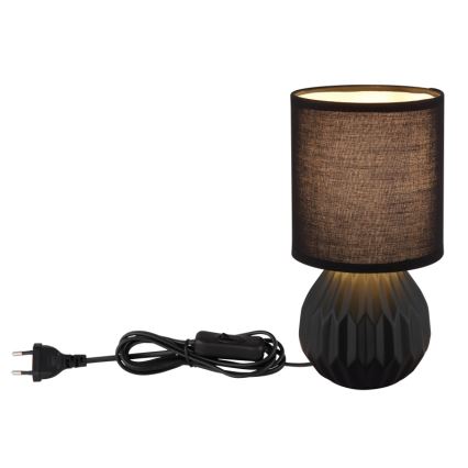 Globo - Stona lampa 1xE14/40W/230V crna