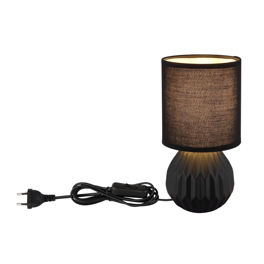 Globo - Stona lampa 1xE14/40W/230V crna