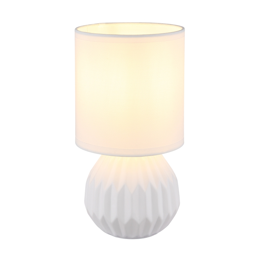 Globo - Stona lampa 1xE14/40W/230V bela