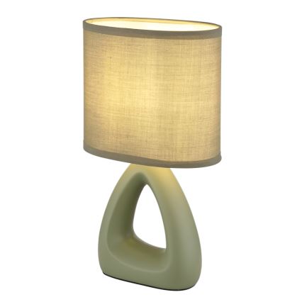 Globo - Stona lampa 1xE14/40W/230V zelena
