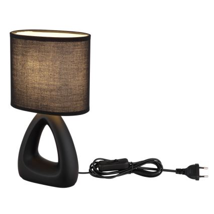 Globo - Stona lampa 1xE14/40W/230V crna
