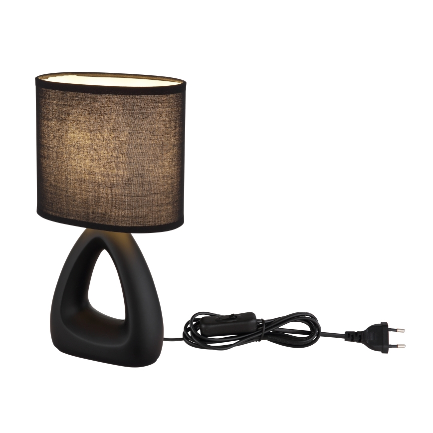 Globo - Stona lampa 1xE14/40W/230V crna