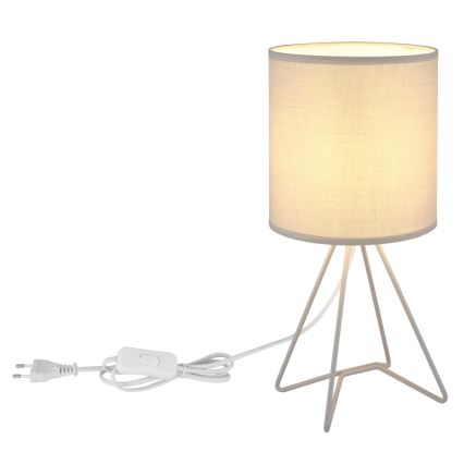 Globo - Stona lampa 1xE14/40W/230V siva