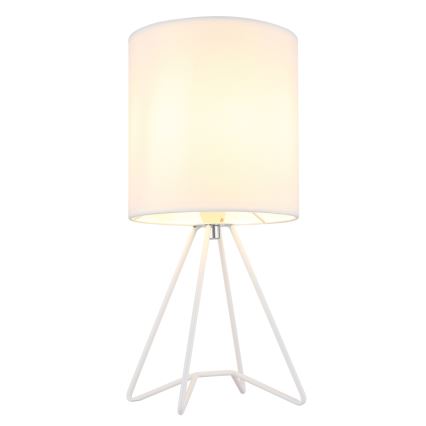 Globo - Stona lampa 1xE14/40W/230V bela