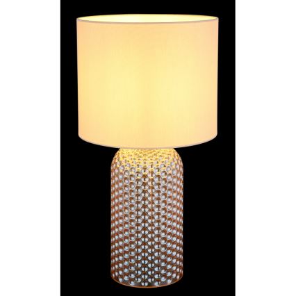 Globo - Stona lampa 1xE27/60W/230V bež