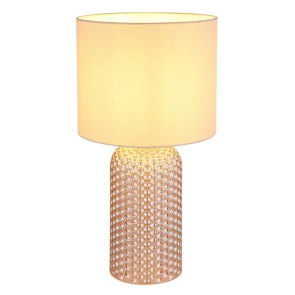 Globo - Stona lampa 1xE27/60W/230V bež