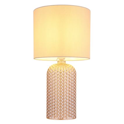 Globo - Stona lampa 1xE27/60W/230V bež