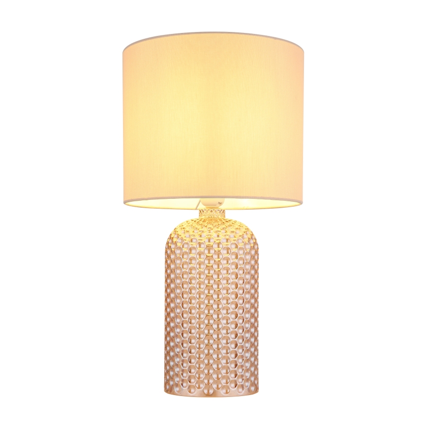 Globo - Stona lampa 1xE27/60W/230V bež