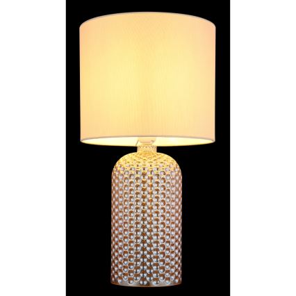 Globo - Stona lampa 1xE27/60W/230V bež