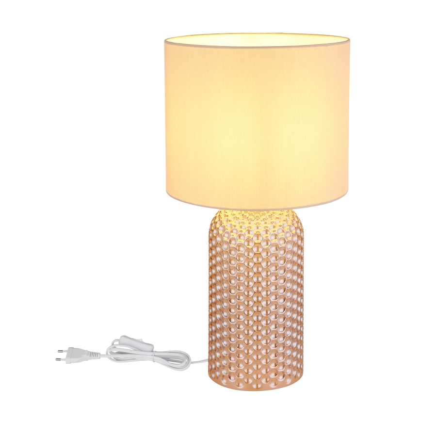 Globo - Stona lampa 1xE27/60W/230V bež