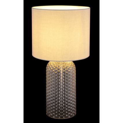 Globo - Stona lampa 1xE27/60W/230V siva