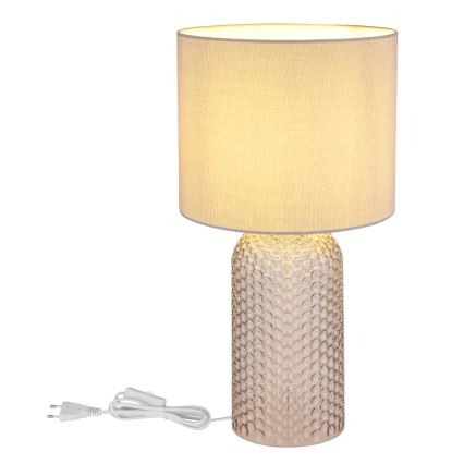 Globo - Stona lampa 1xE27/60W/230V siva