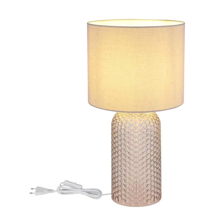 Globo - Stona lampa 1xE27/60W/230V siva