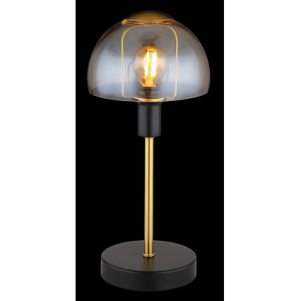 Globo - Stona lampa na dodir 1xE14/25W/230V crna/zlatna