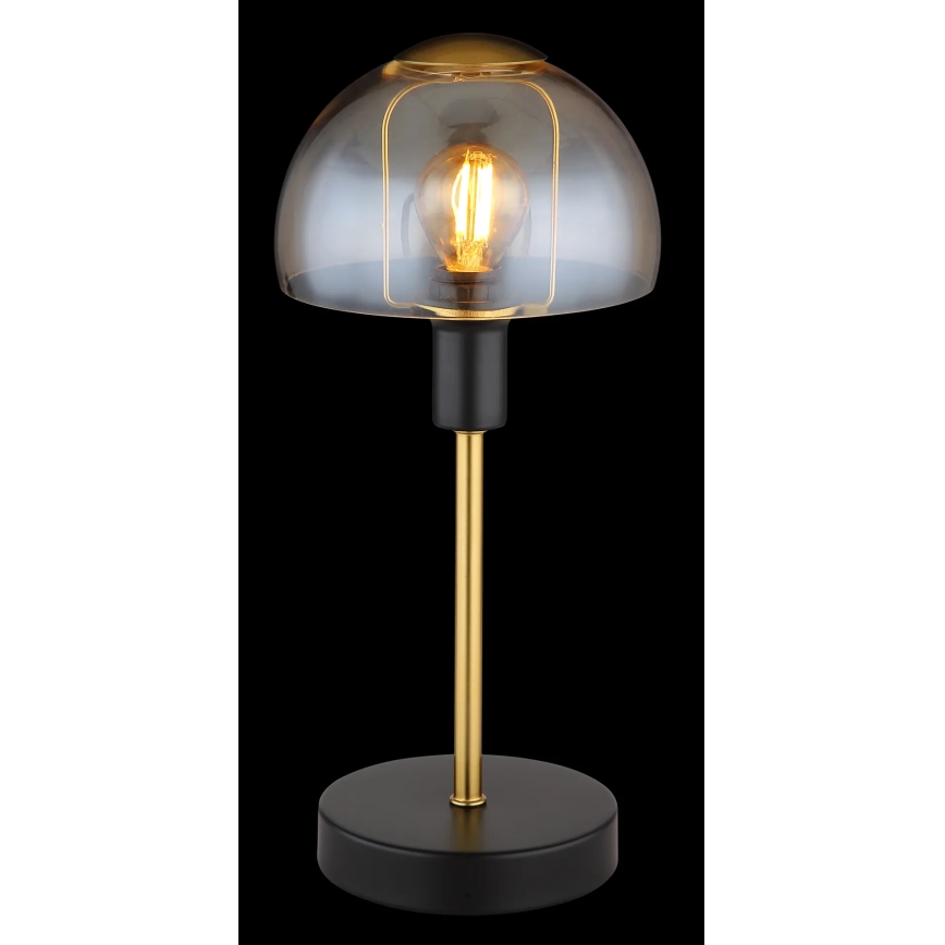 Globo - Stona lampa na dodir 1xE14/25W/230V crna/zlatna